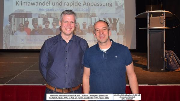 Der Grünen-Abgeordnete Christian Zwanziger (links)