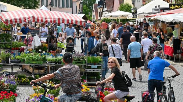 Vor allem am Nachmittag war der Pfingstmarkt Hilpo