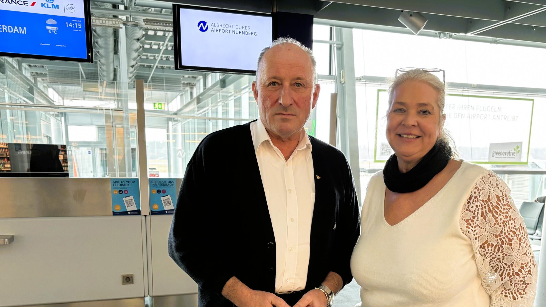 Terminaldienst Martin Hartig und Andrea Dünser