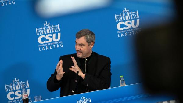 Markus Söder (CSU), Ministerpräsident von Bayern,