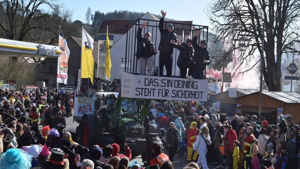 Faschingszug 2025 in Deining