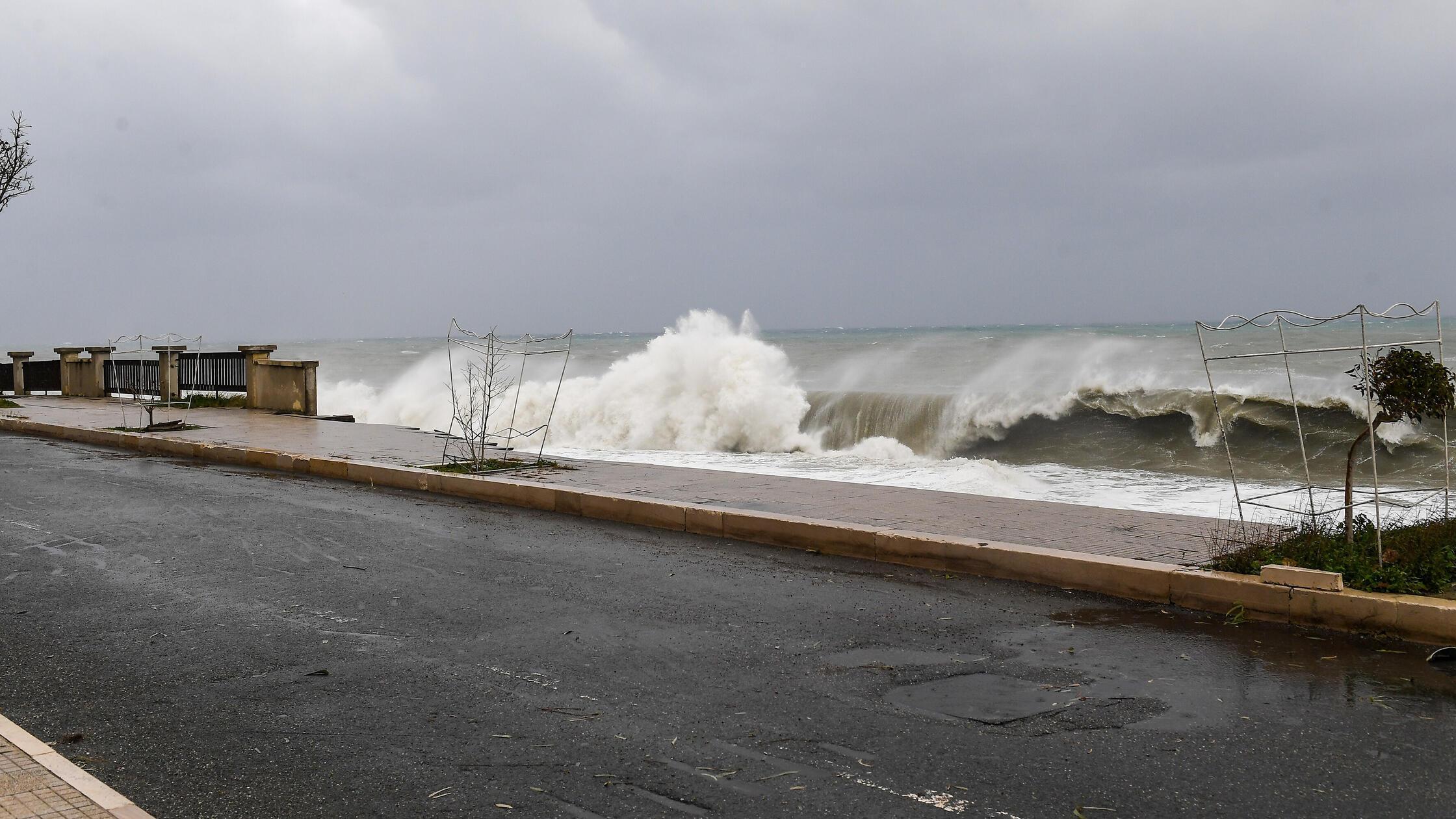 Cyclone Harry Hits The Calabrian Coast With Strong
