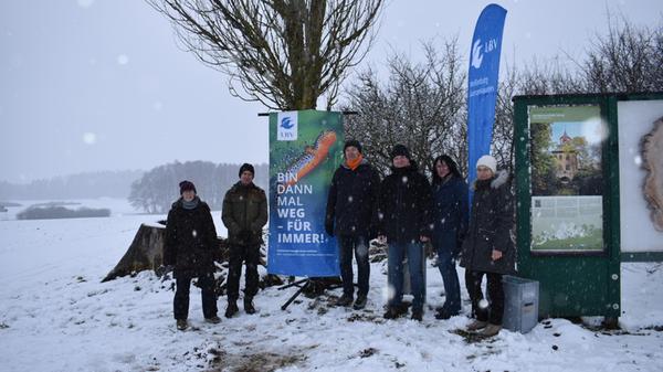 Unser Bild zeigt von links Heidi Seiß (Vorsitzende