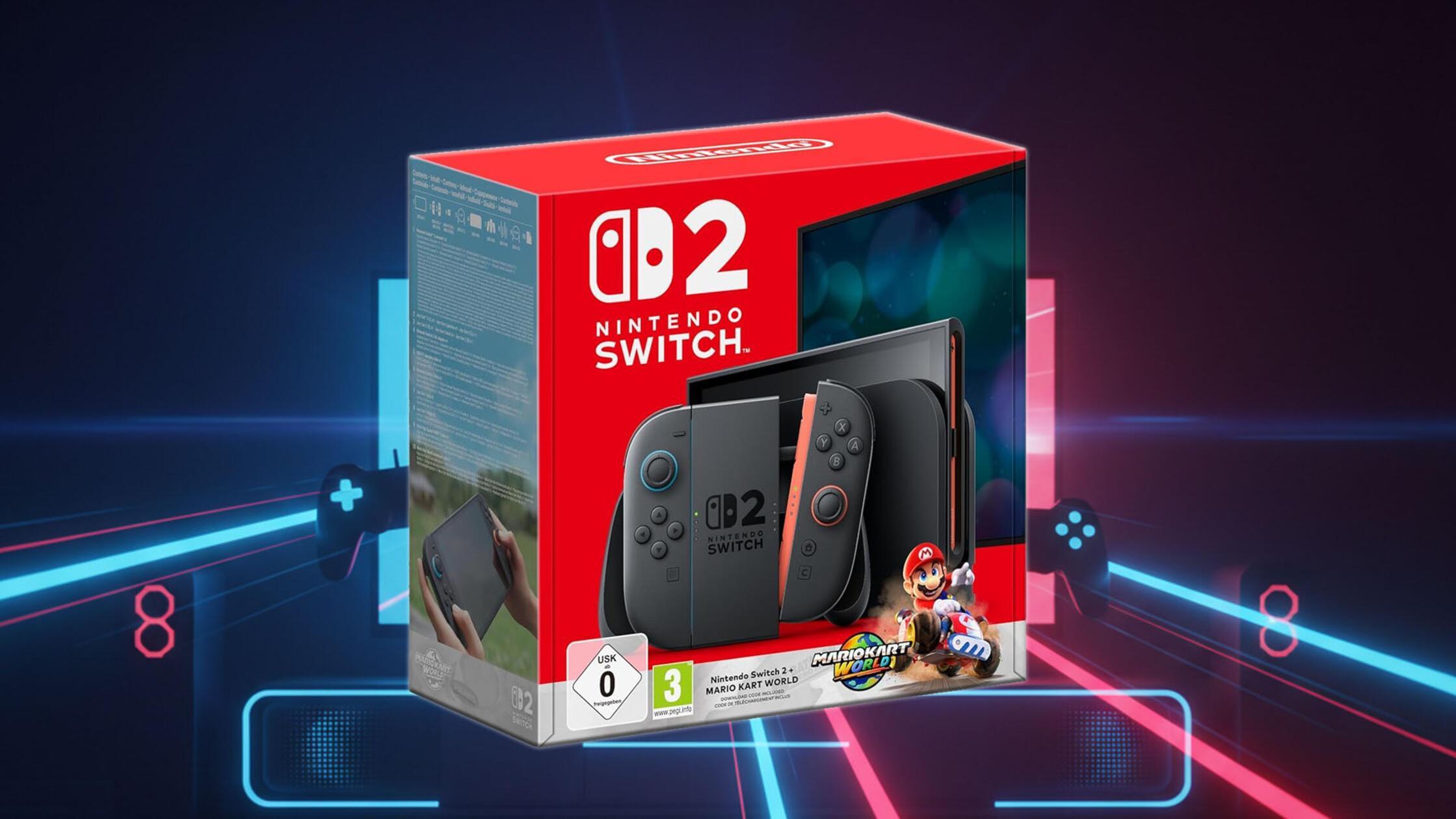 Mario Kart World Switch 2 Konsolen Bundle Amazon