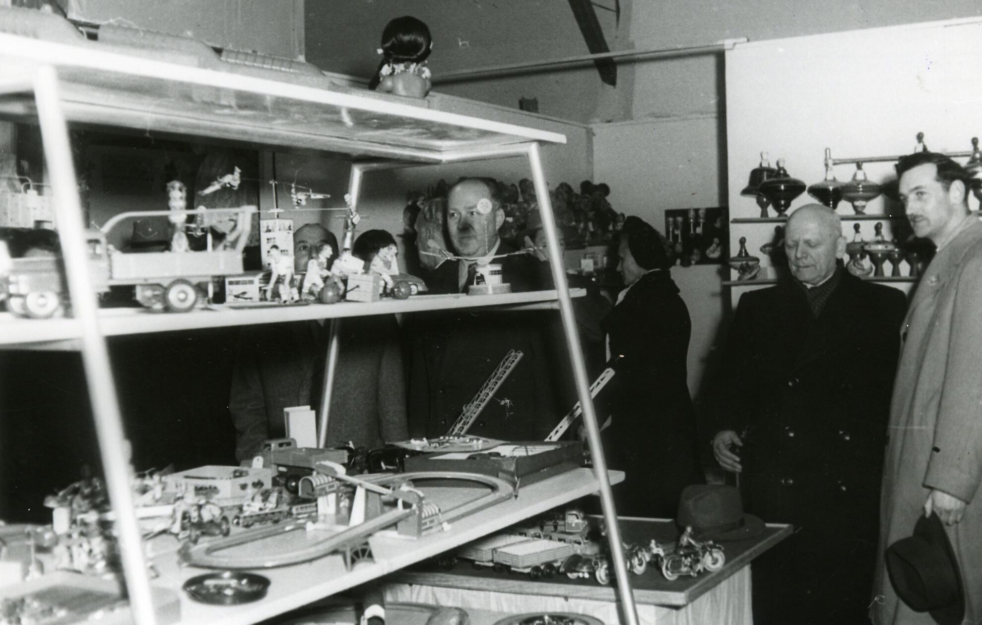 Spielwarenmesse historisch, 1950, FOTO: Spielwaren