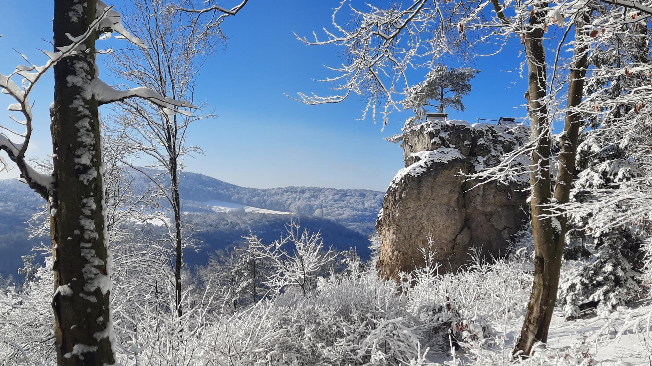 Pommelsbrunn Zankelstein Winter