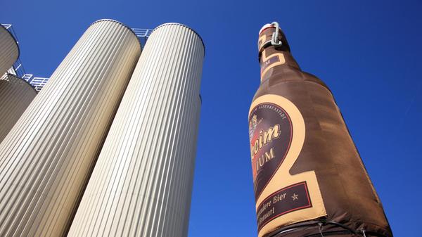 Bierlagertanks der Brauerei Leikeim in Altenkunsta