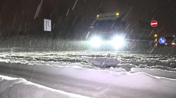 Der Winter hat Nürnberg fest im Griff. Neuschnee u