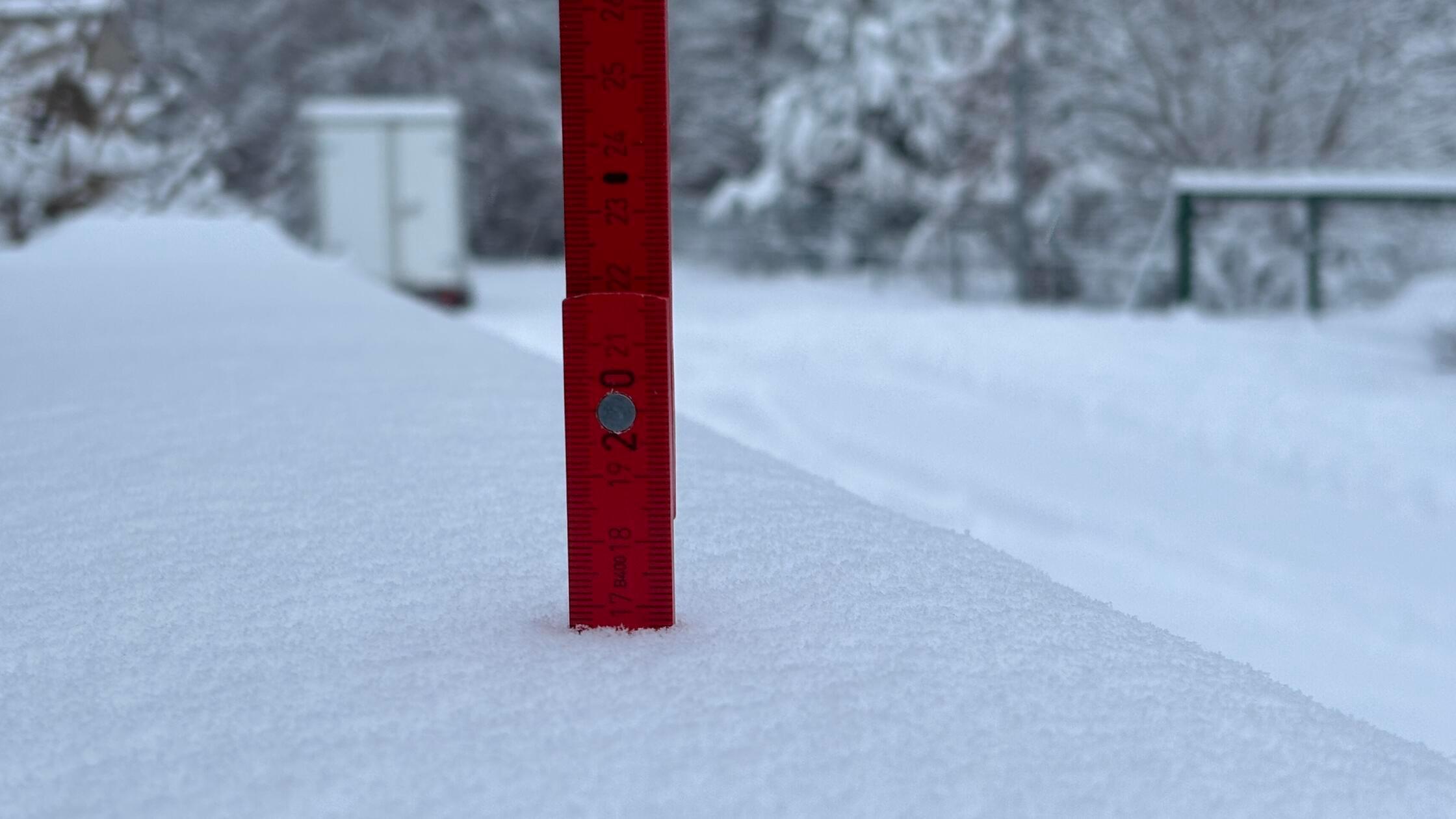 Roth Schnee 