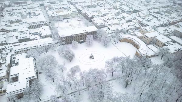 Noch ein Drohnen-Foto aus Erlangen.