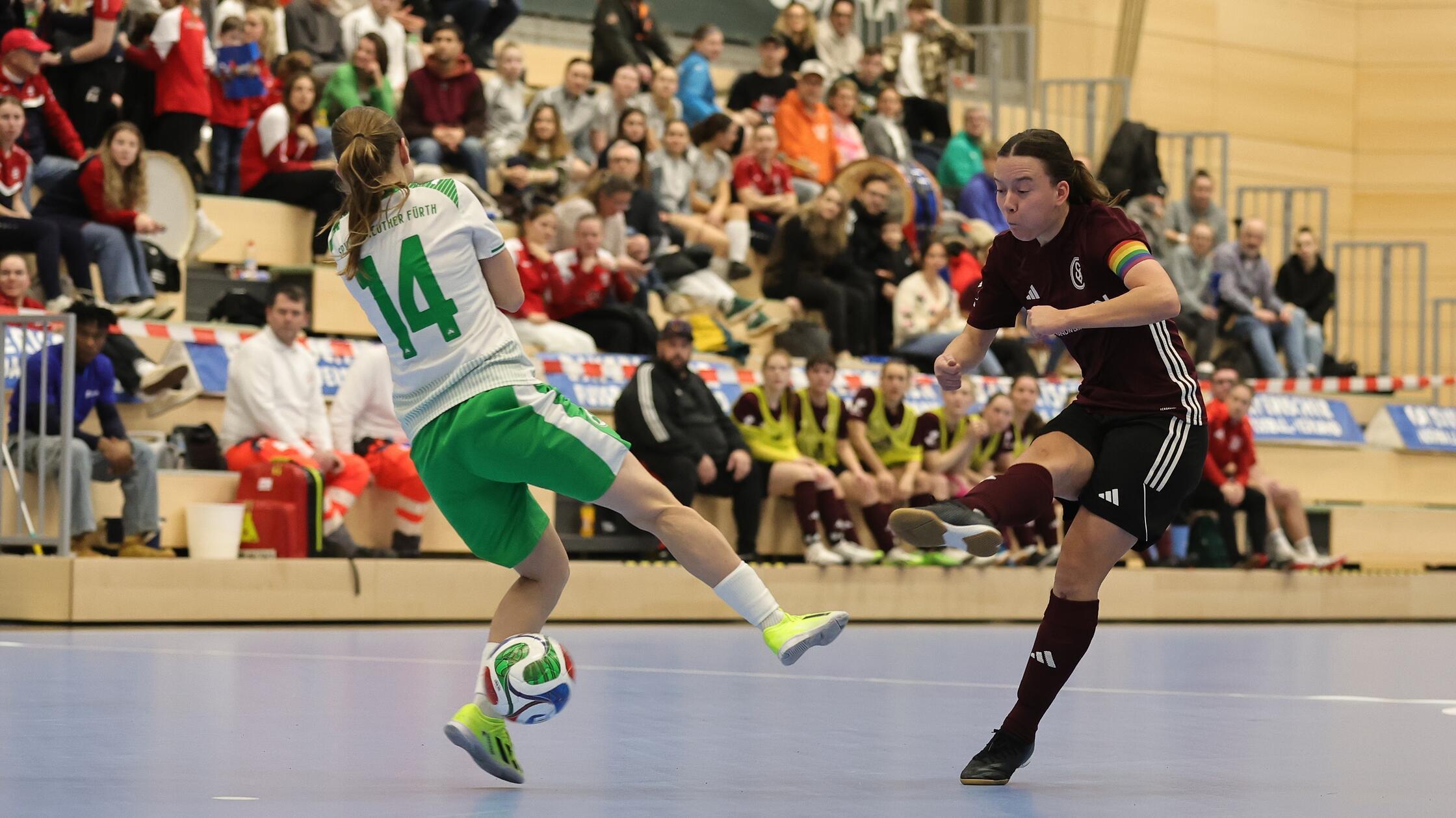 25.01.2026 --- Futsal Hallenfussball --- Frauen Da