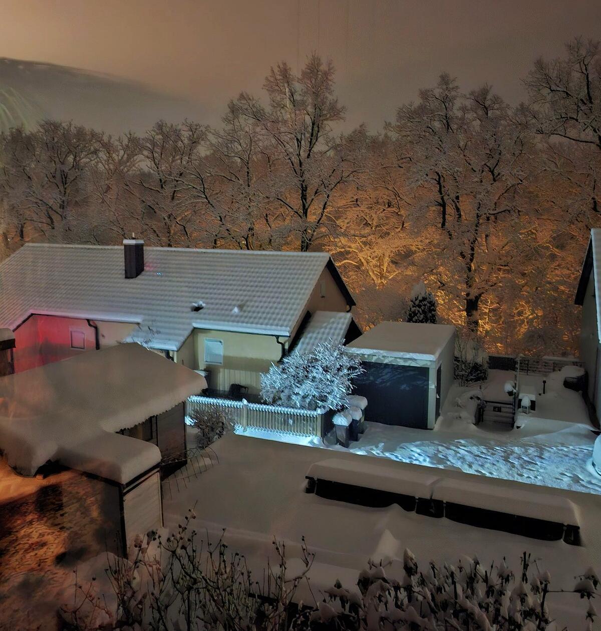 Eingeschneit in Georgensgmünd.