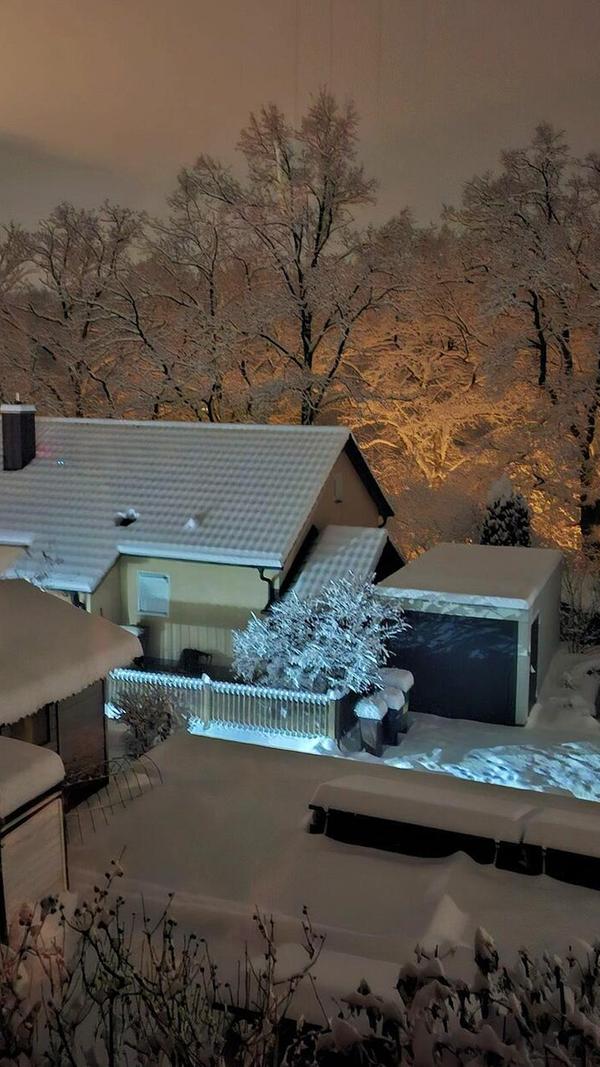 Eingeschneit in Georgensgmünd.