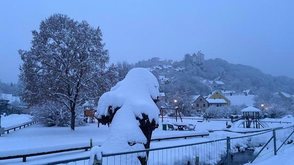 Winter-Impressionen aus der Nähe von Egloffstein.