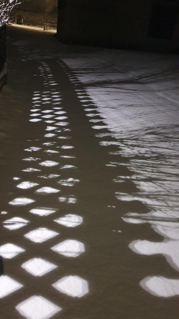 In Neumarkt und Umgebung liegt Schnee so weit das Auge reicht.