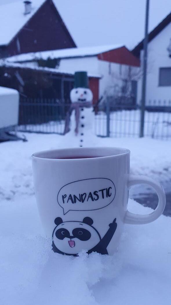 In Neumarkt und Umgebung liegt Schnee so weit das Auge reicht.