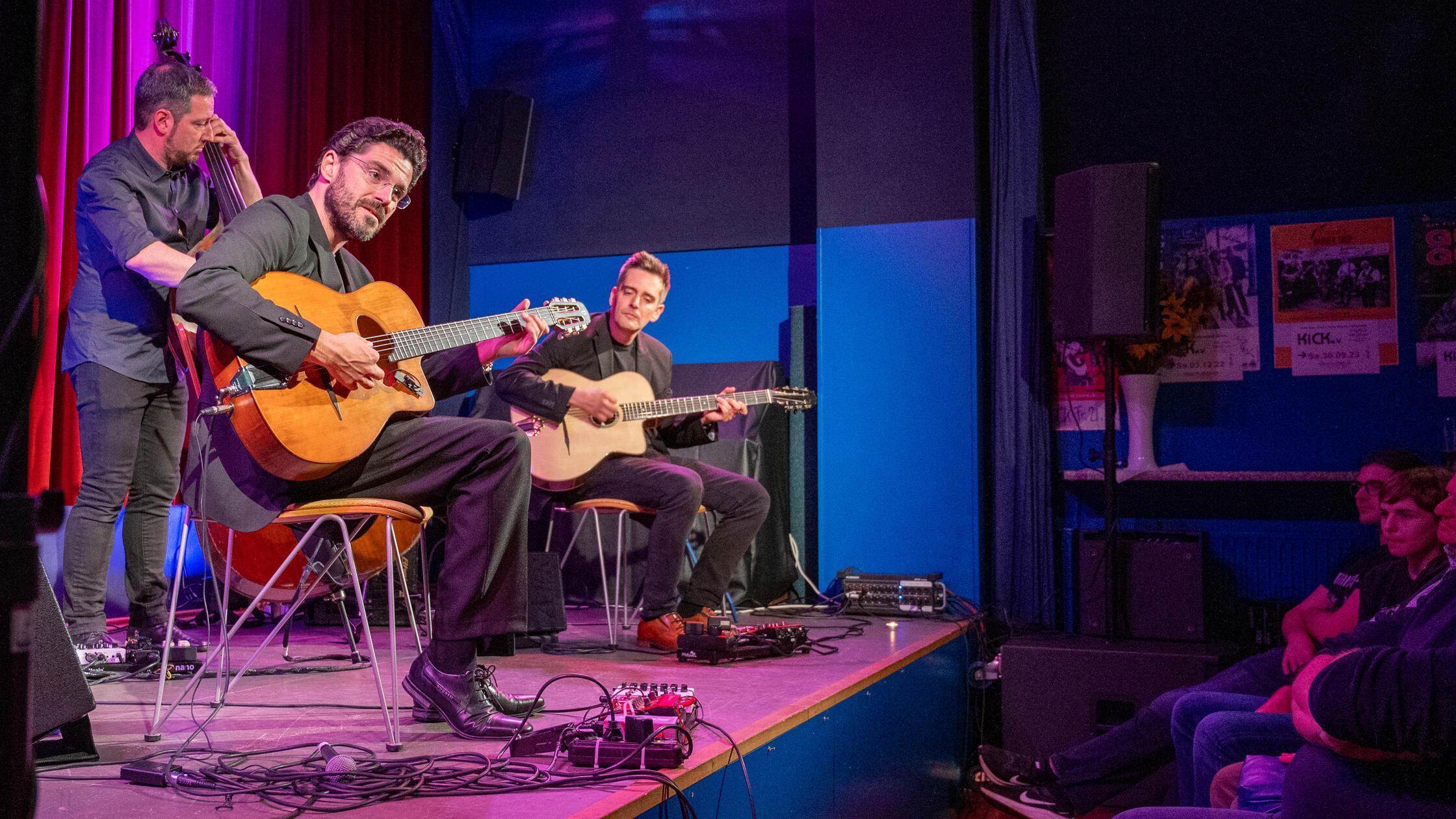 Das Joscho Stephan Trio (mit Volker Kamp am Kontra