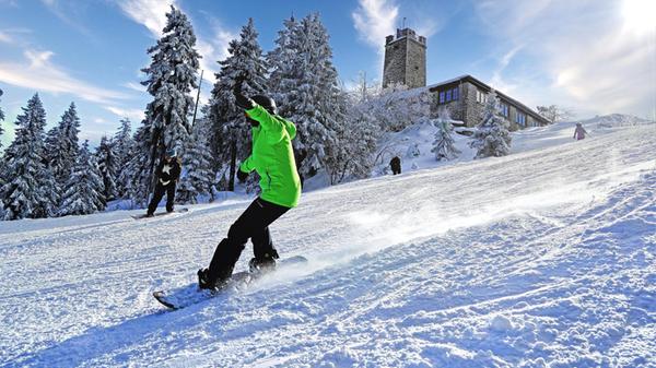 Start der Skisaison am Ochsenkopf: Die Nordpiste ö