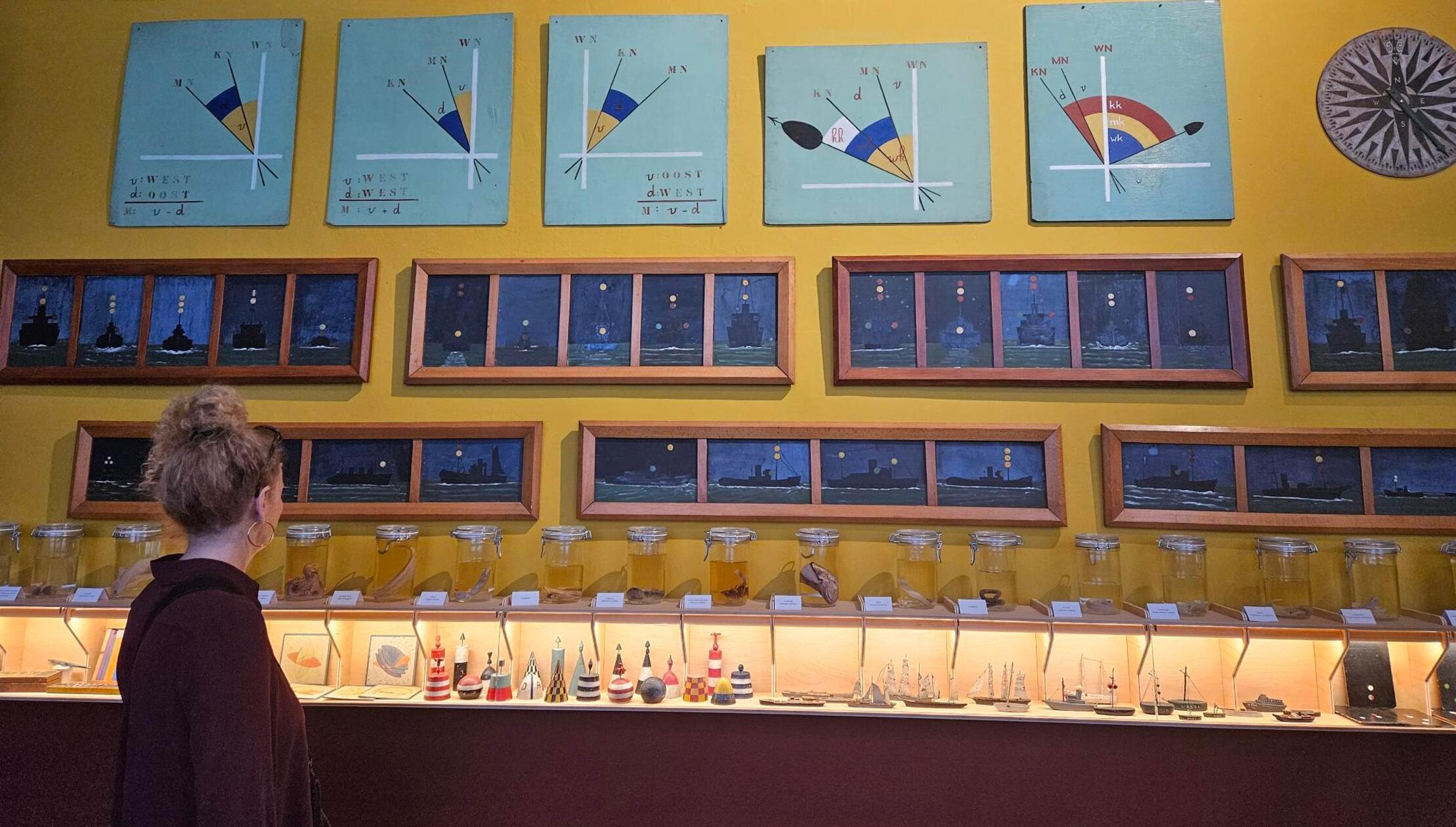 Das Hey-Museum in Knokke-Heist erzählt die Geschichte des Stadtviertels an der belgischen Küste. Erhalten ist auch ein Klassenzimmer, in dem angehende Matrosen alles Wichtige über die Seefahrt gelernt haben.