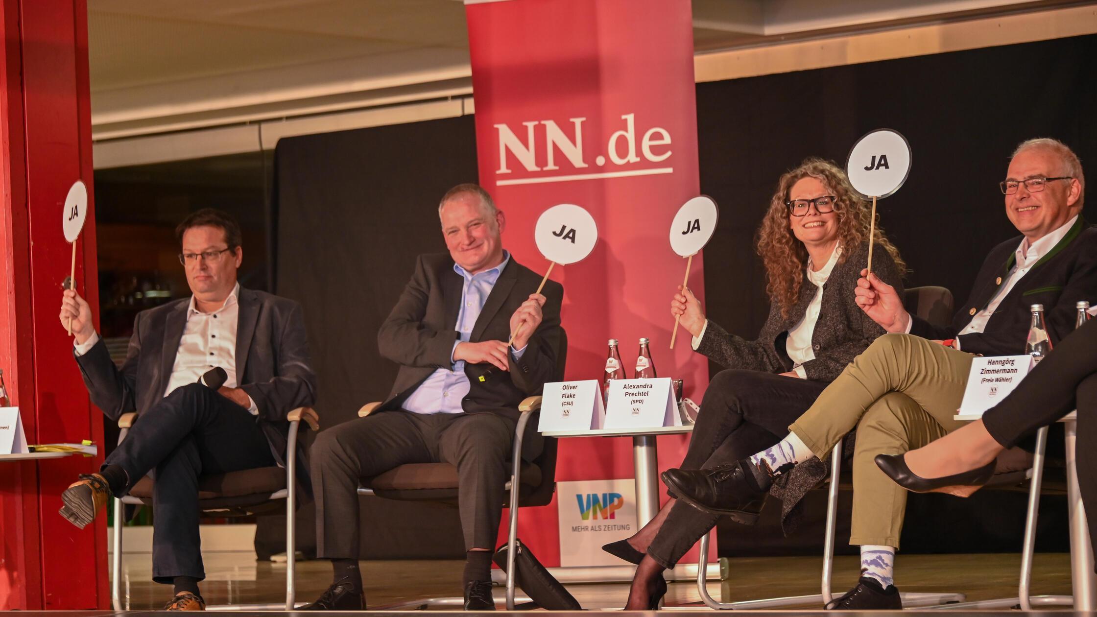 Landratswahl im Kreis Forchheim: Wer konnte bei der NN-Debatte punkten und wer nicht?