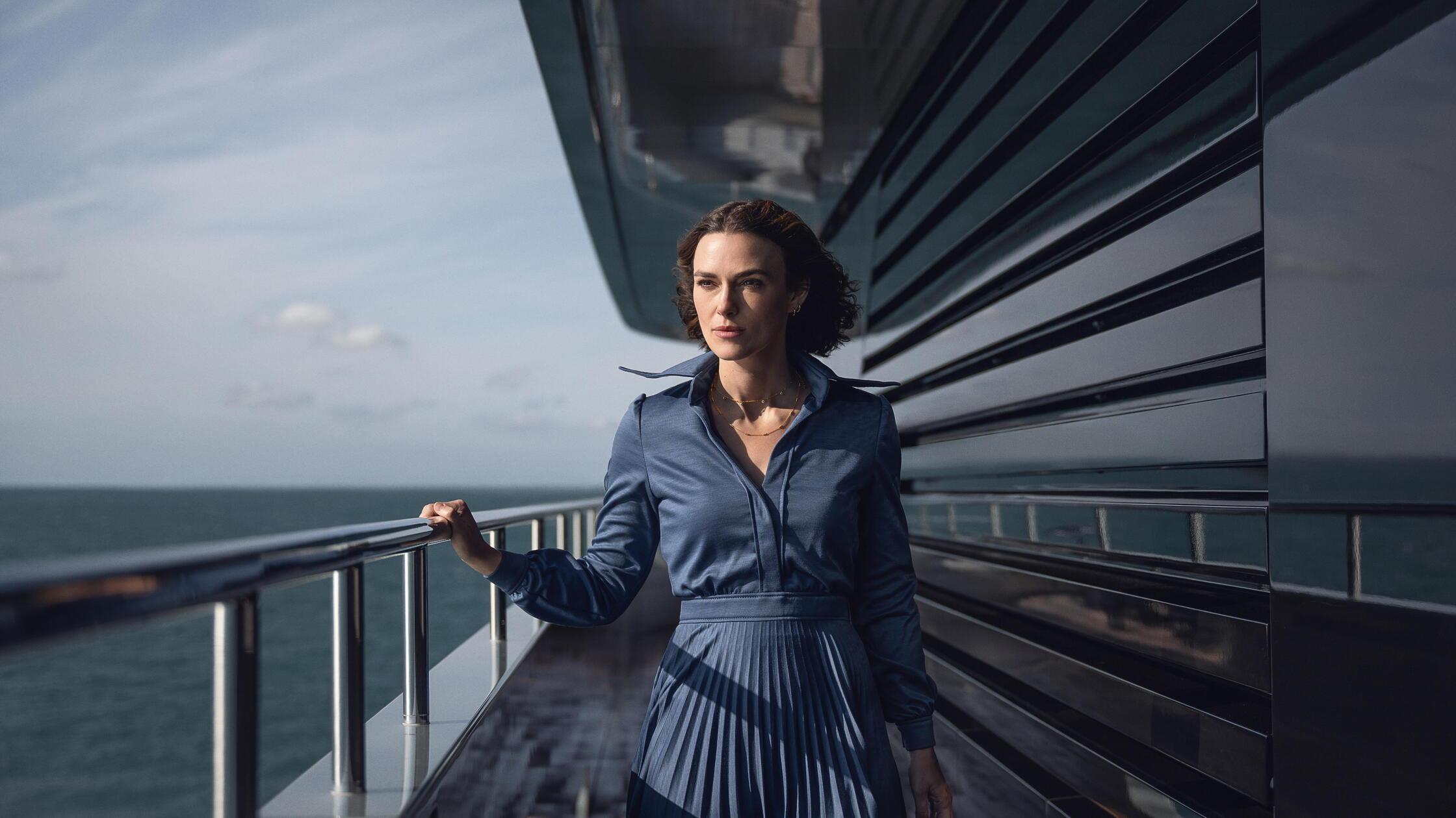 2025 - The Woman in Cabin 10 - Movie Set