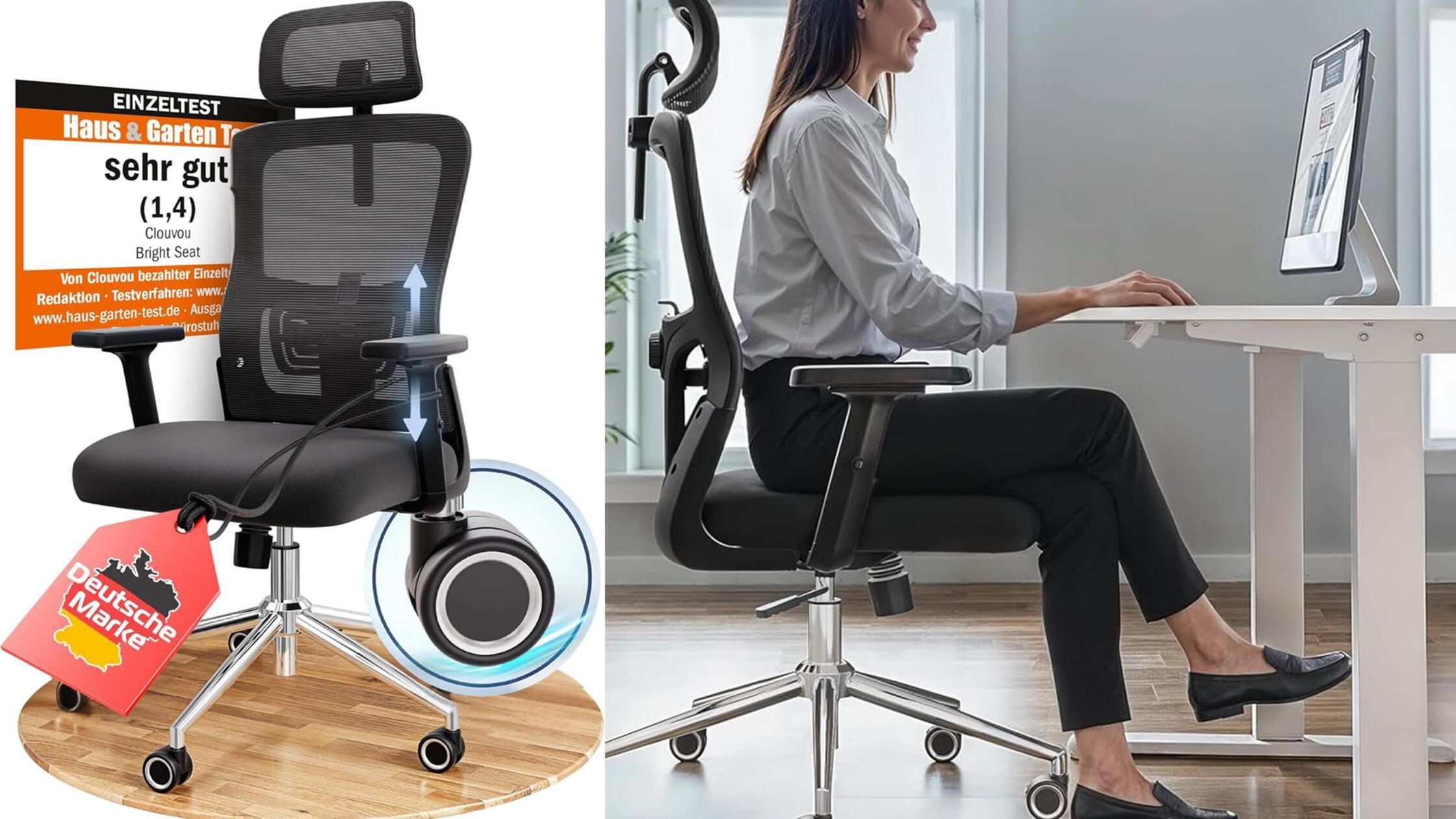 Keine Rueckenschmerzen Buerostuhl 