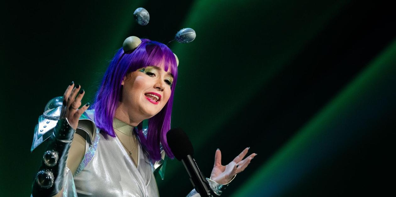 Ricarda Lang jokes about Markus Söder in Aachen speech