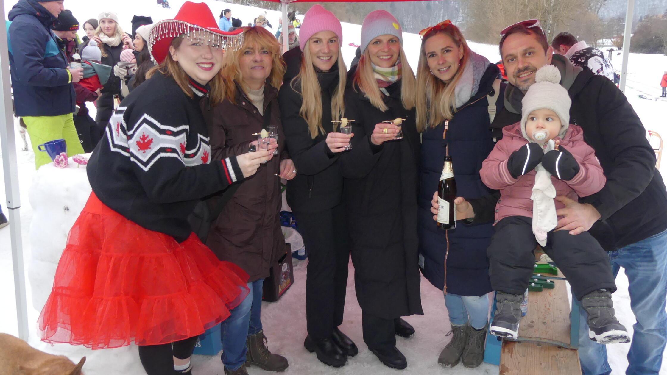 "Ski-Hasern" sorgten für Stimmung