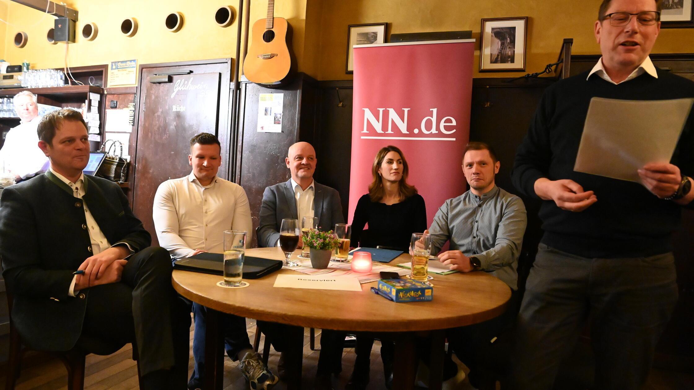 Im Video: So schlugen sich die Landratskandidaten für Neumarkt beim NN-Talk im Kaiser