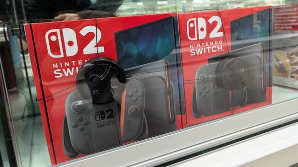Nintendo Switch 2 Kartons