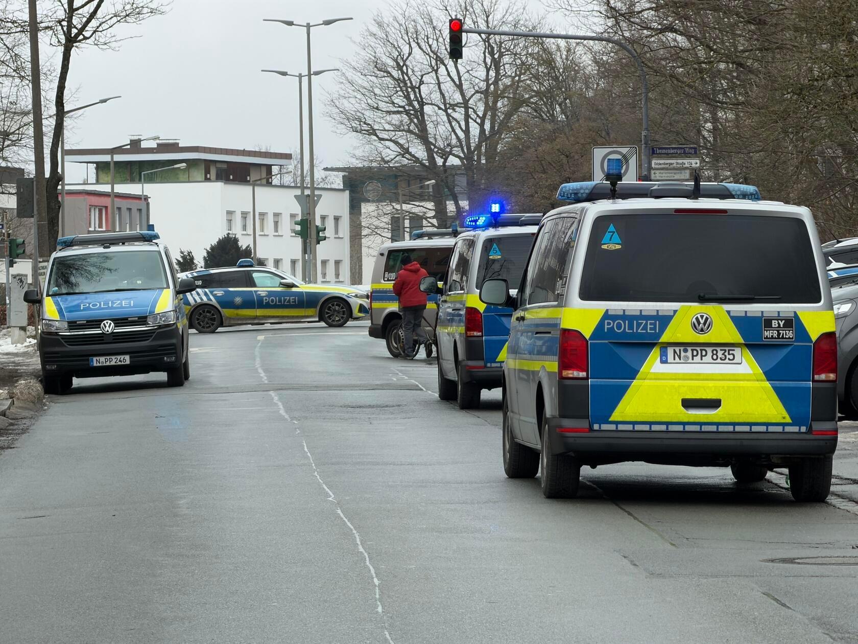 Am Donnerstag, 5. Februar, kam es zu einem massiven Polizeiaufgebot an der Nürnberger Konrad-Groß-Schule.