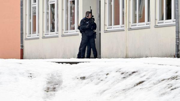 Am Donnerstag, 5. Februar, kam es zu einem massiven Polizeiaufgebot an der Nürnberger Konrad-Groß-Schule.