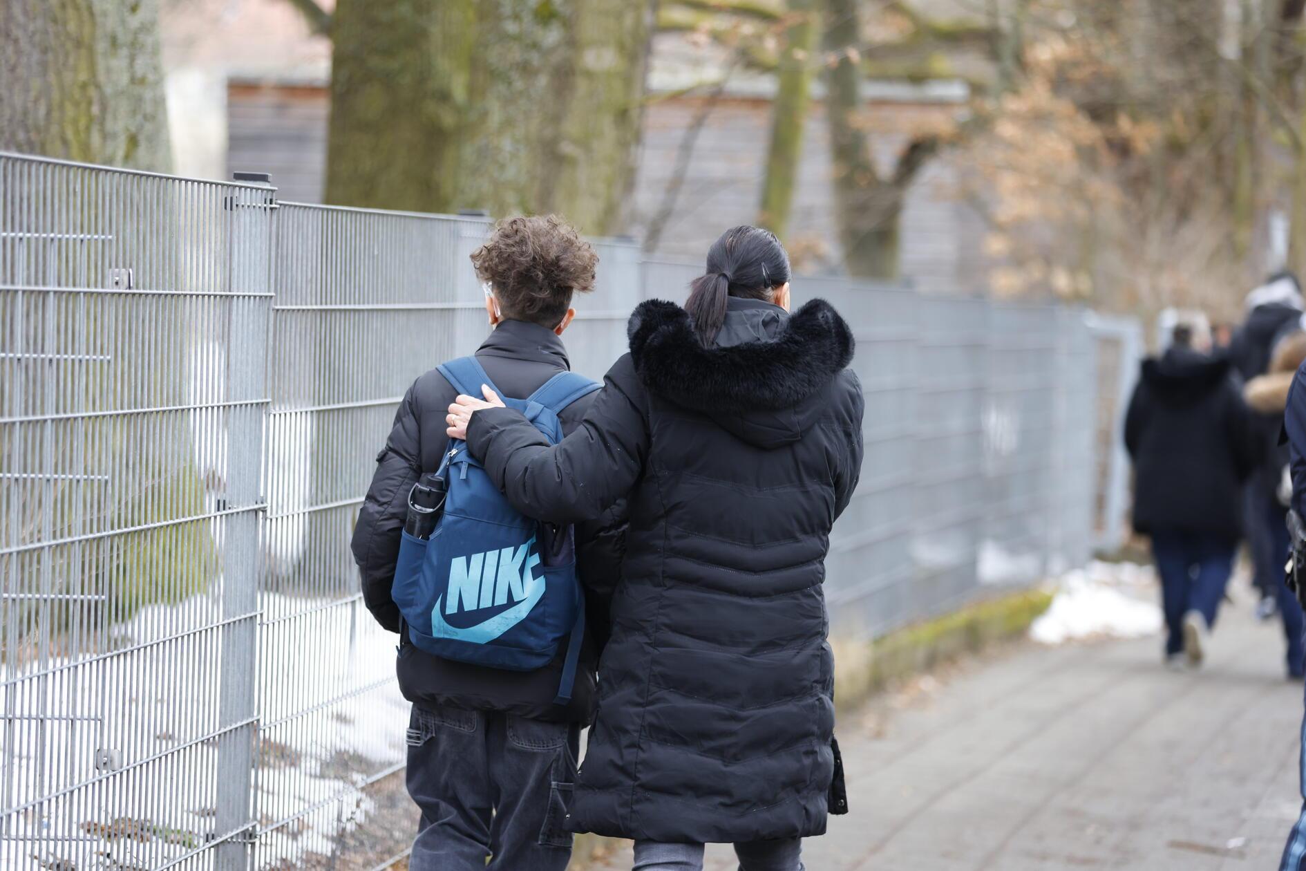 Am Donnerstag, 5. Februar, kam es zu einem massiven Polizeiaufgebot an der Nürnberger Konrad-Groß-Schule.