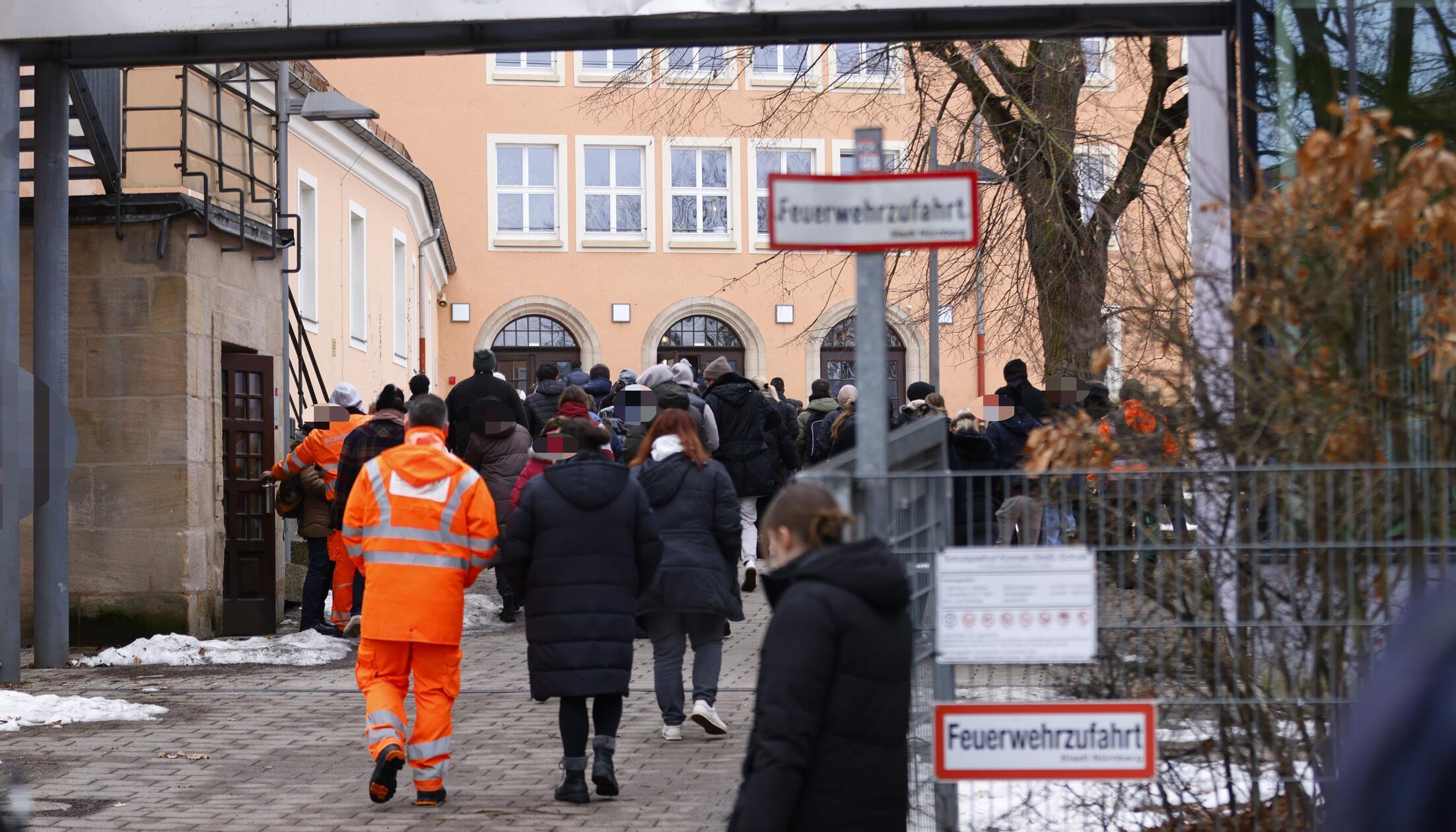 Am Donnerstag, 5. Februar, kam es zu einem massiven Polizeiaufgebot an der Nürnberger Konrad-Groß-Schule.
