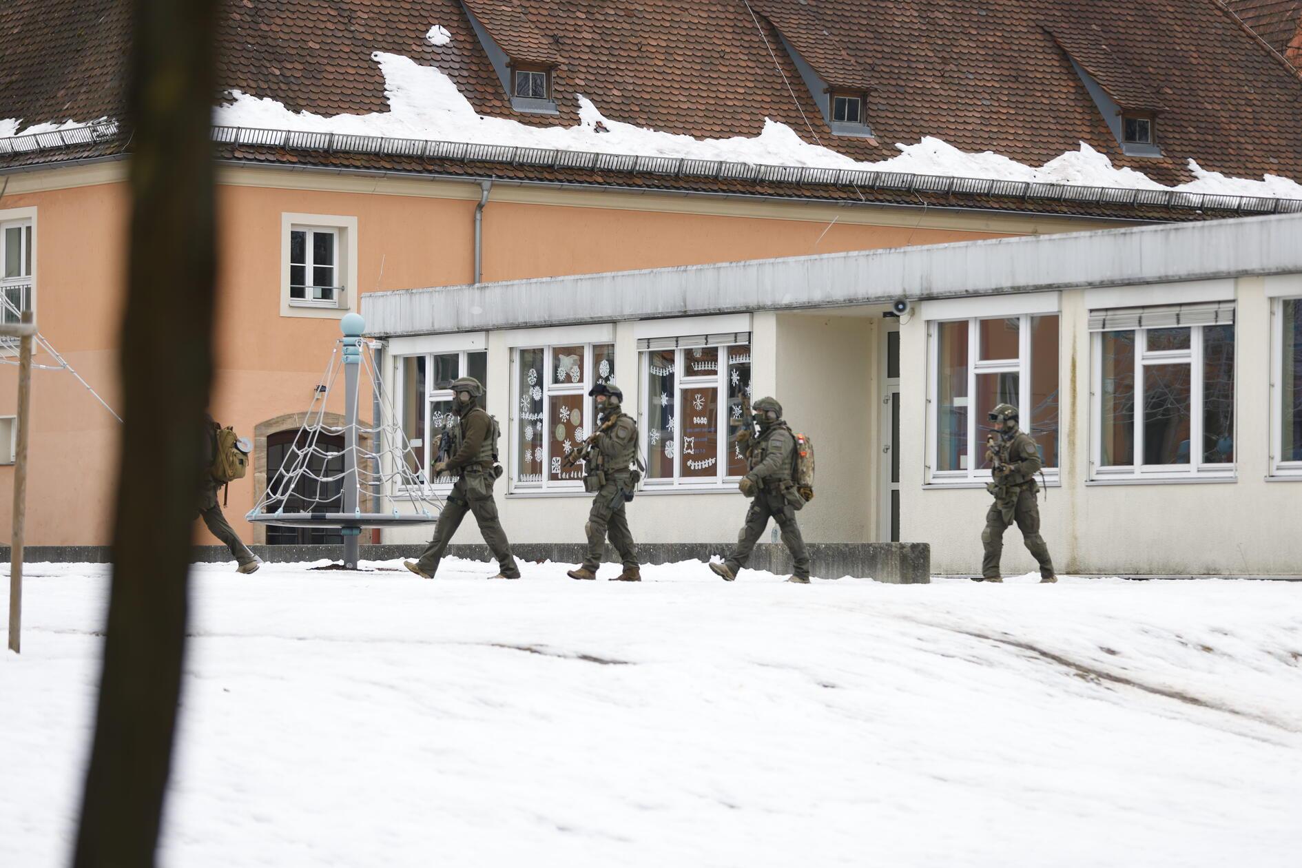 Am Donnerstag, 5. Februar, kam es zu einem massiven Polizeiaufgebot an der Nürnberger Konrad-Groß-Schule.