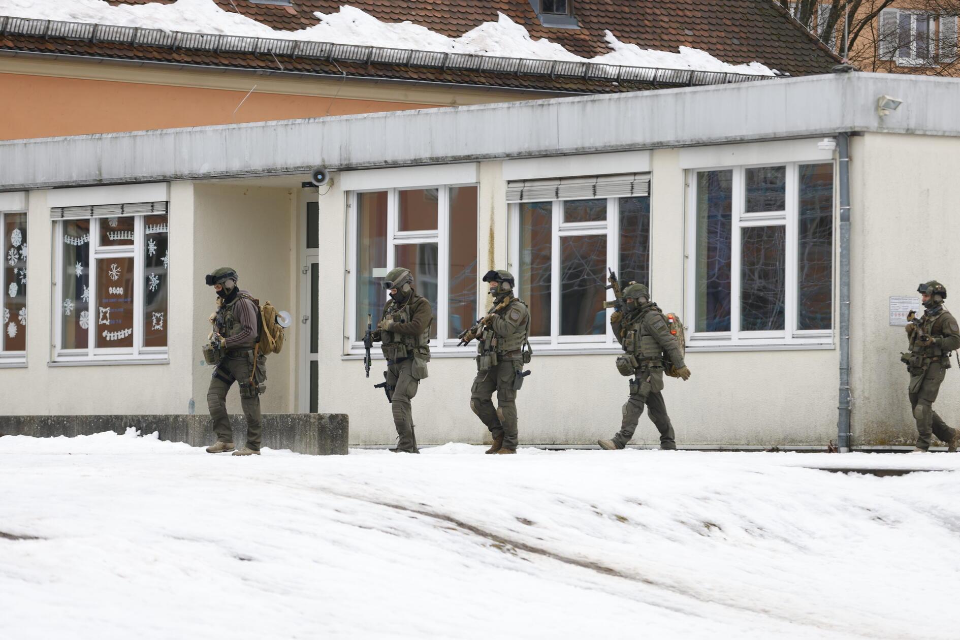Am Donnerstag, 5. Februar, kam es zu einem massiven Polizeiaufgebot an der Nürnberger Konrad-Groß-Schule.