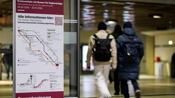 Sanierung der Bahnstrecke Nürnberg - Regensburg