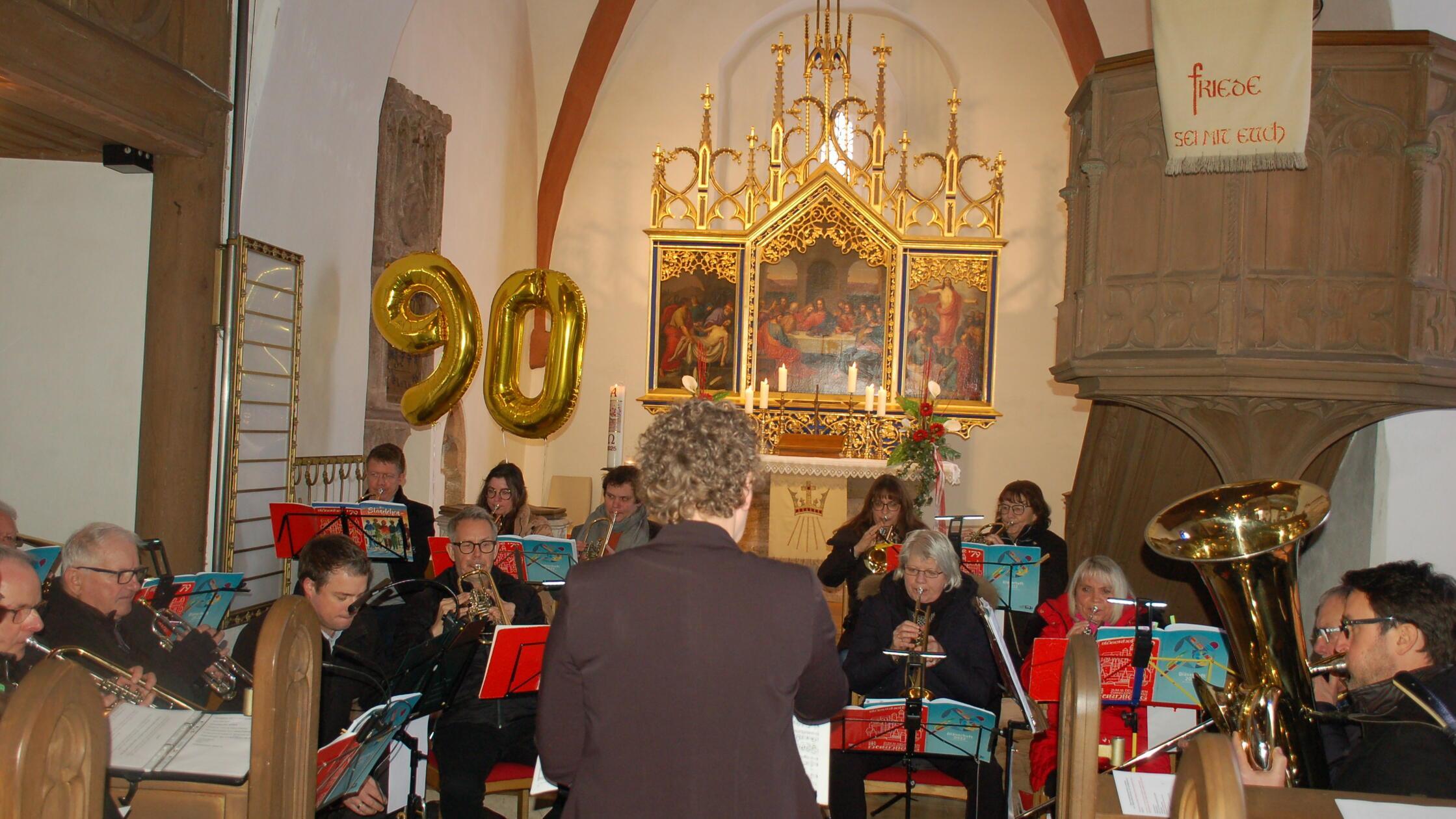 Posaunenchor feiert Jubiläum