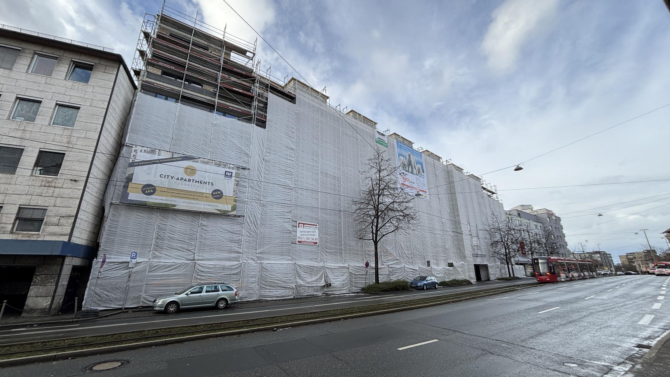 P&P Baustelle Steinbühler Straße 4-6 in Nürnberg,