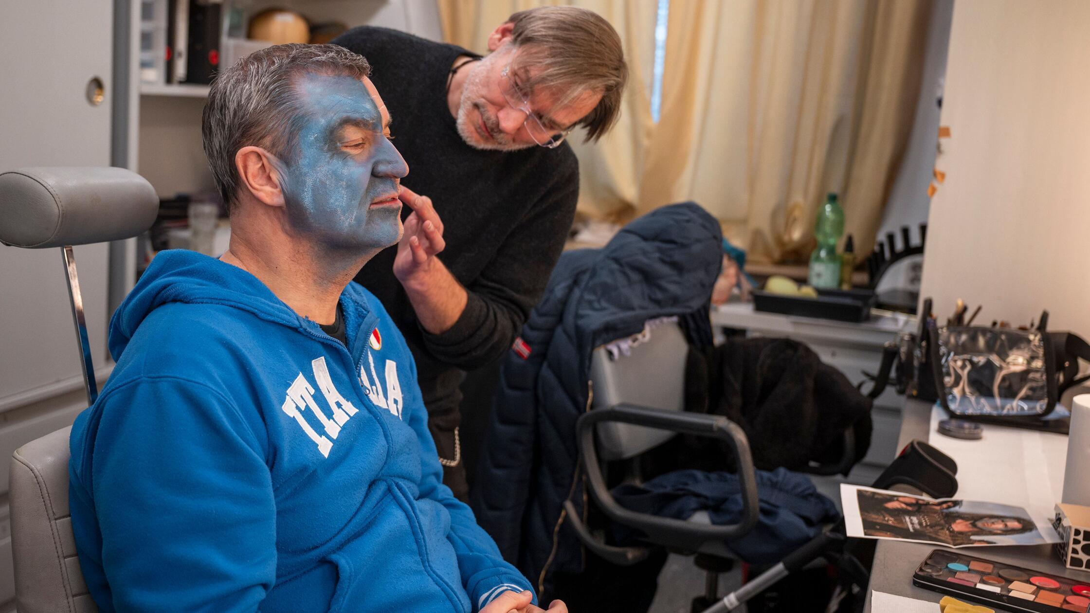 06.02.2026, Bayern, Nürnberg: Markus Söder (l, CSU