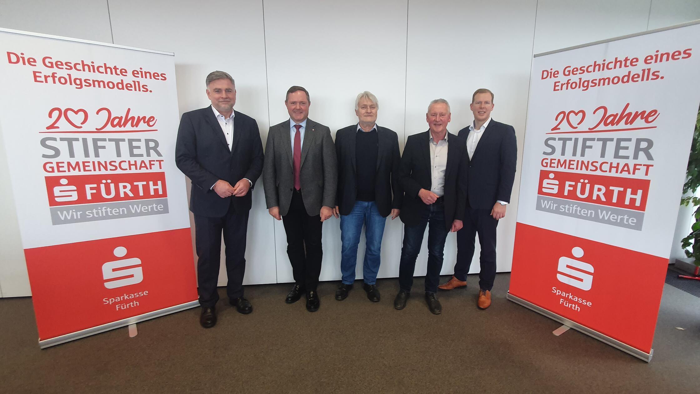 Blickten zufrieden auf das in 20 Jahren mit der St