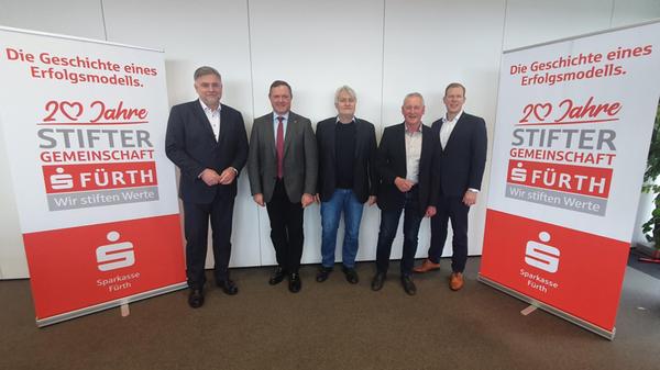 Blickten zufrieden auf das in 20 Jahren mit der St