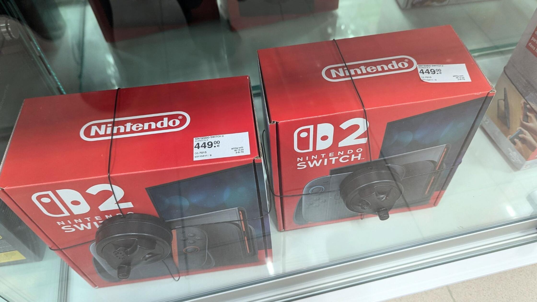 Nintendo Switch 2 Konsole 449 Euro