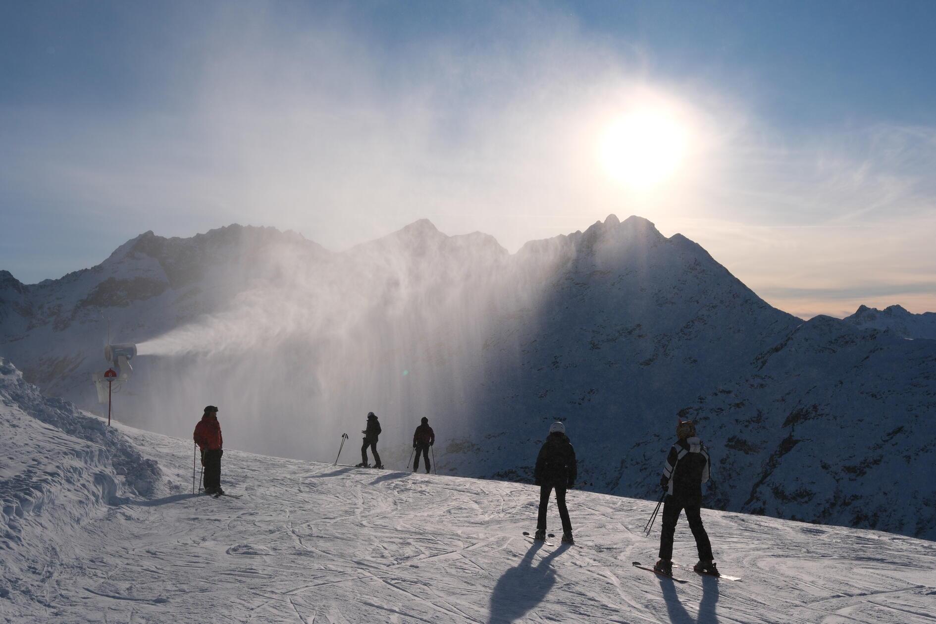Ruhiger geht es am Rendl zu.