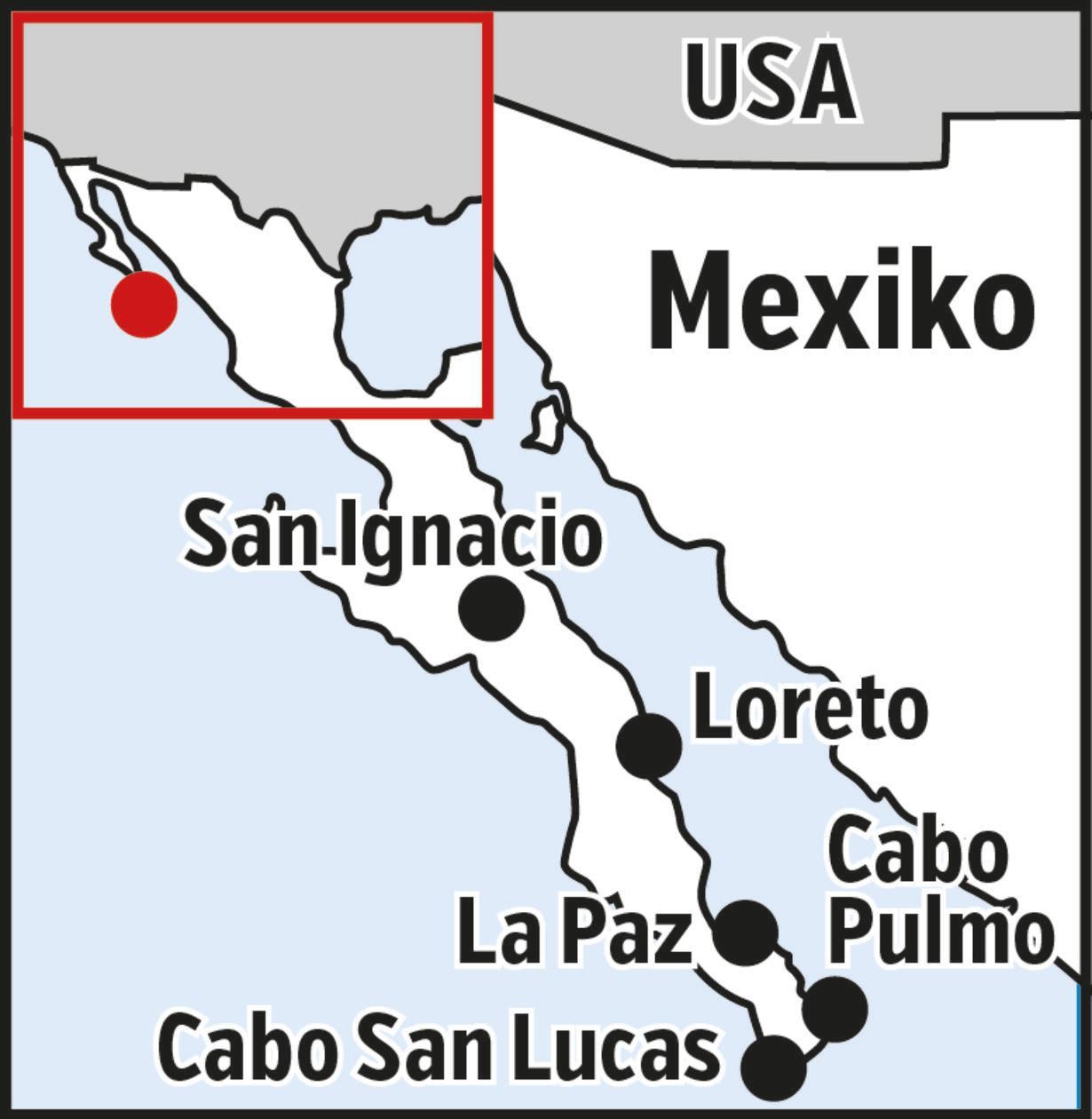 Mexiko Baja California Los Cabos