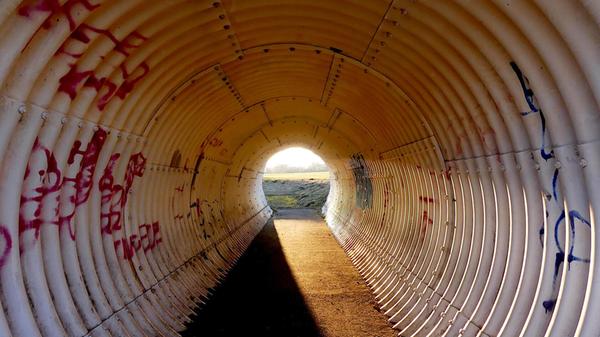 Es ist Licht am Ende des Tunnels. Ob dort der Frühling auf uns wartet?