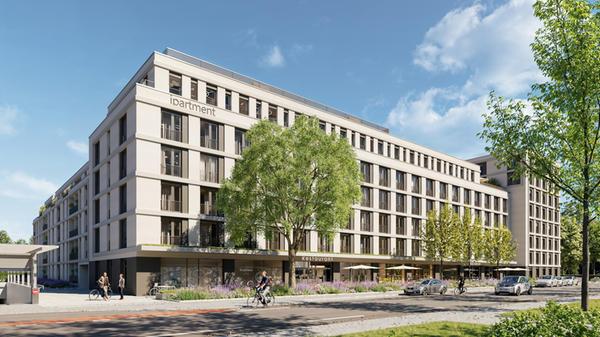 Ansicht ipartment Mozartstraße_©Renderfriends