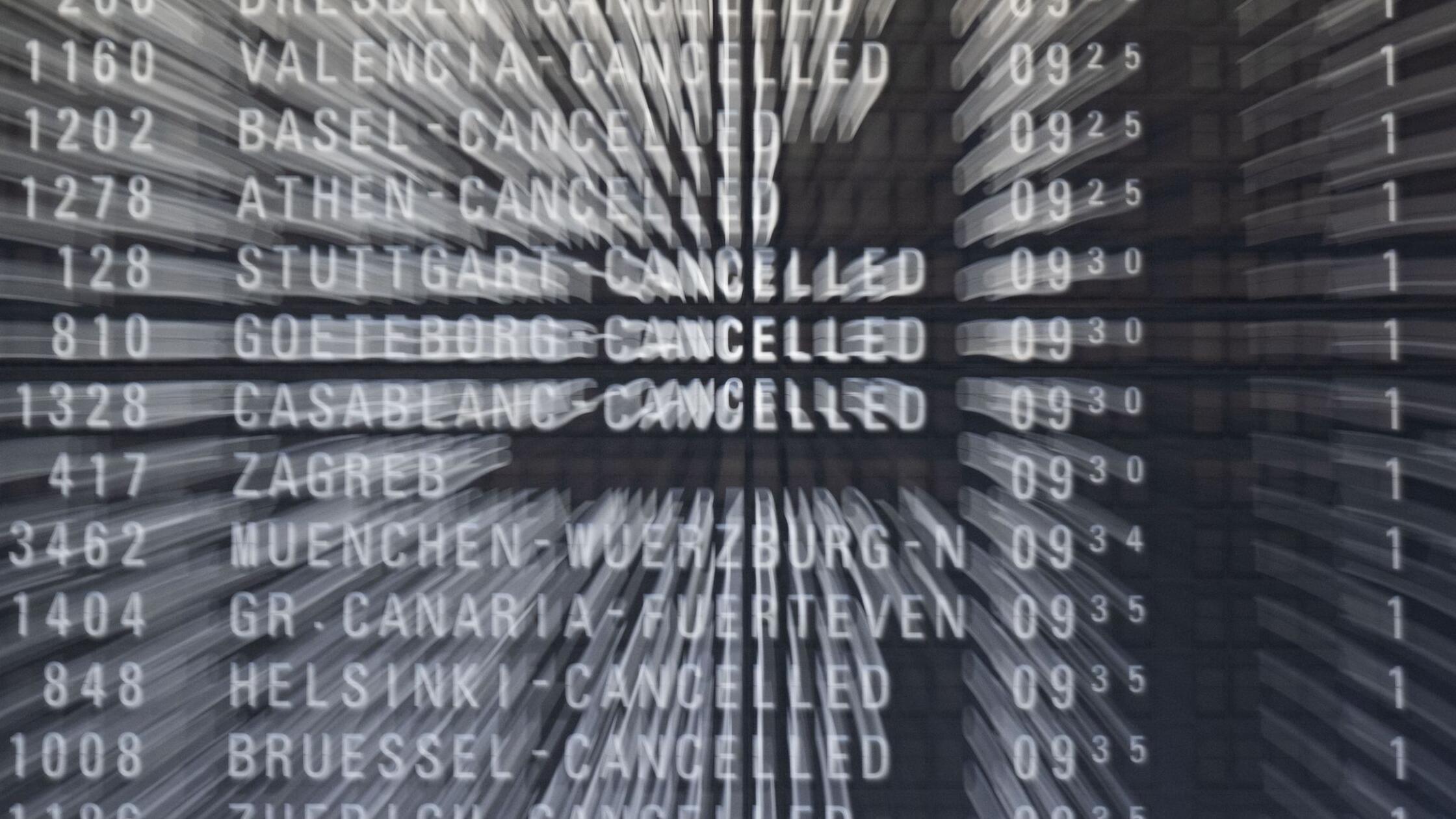 Streiks könnten am Donnerstag das Programm der Luf