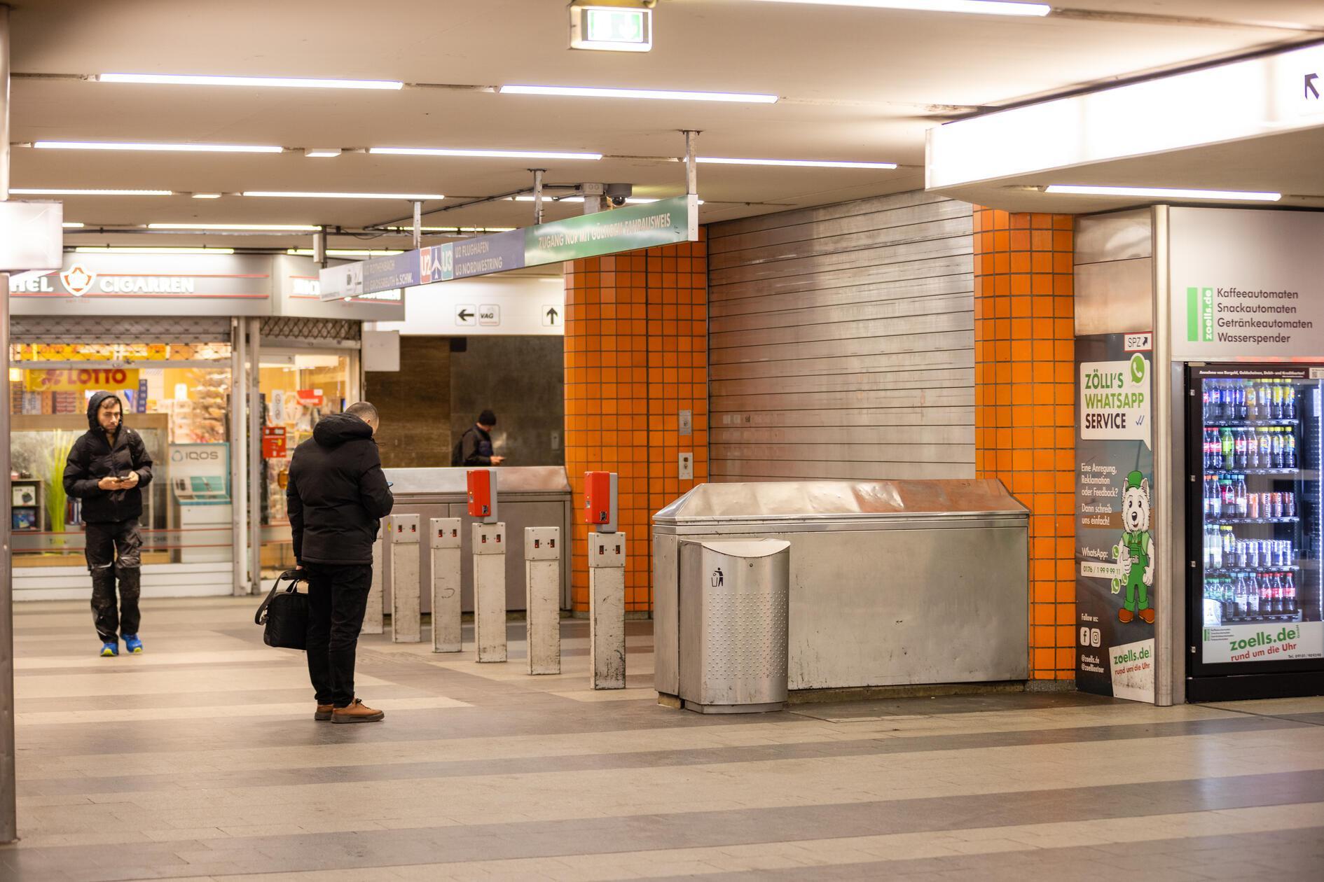 Auch die drei U-Bahn-Linien fahren nicht.