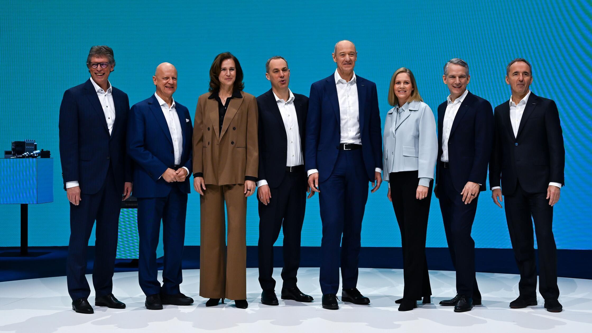 12.02.2026, Bayern, München: Die Vorstände Matthia